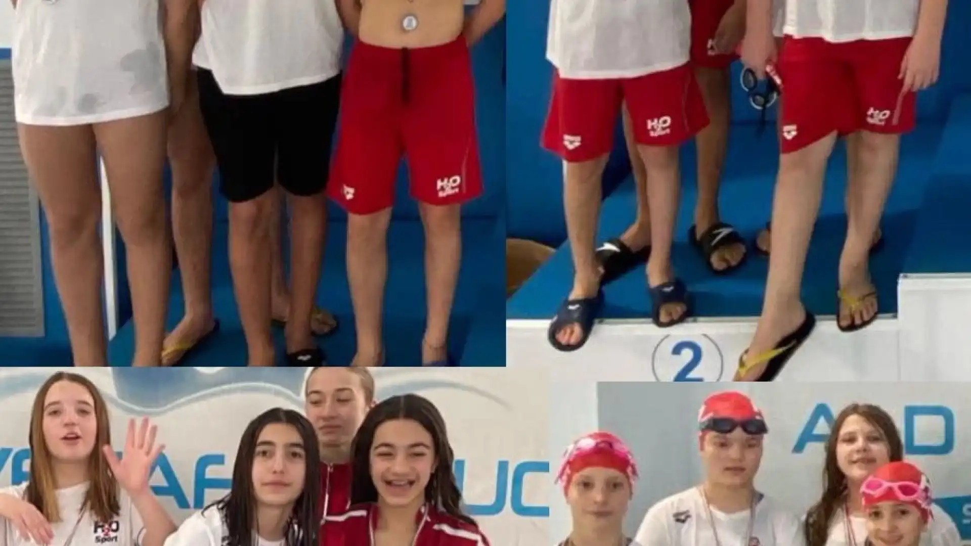 H2O Sport, Esordienti in vetrina nella prima tappa della Molise Swim Cup